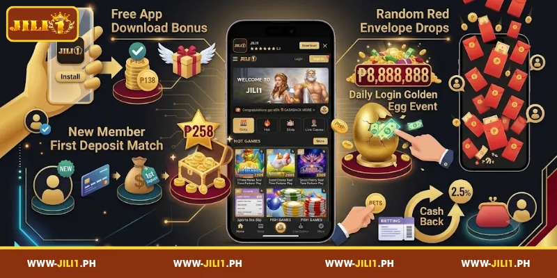 Exclusive Bonuses and Promotions on the JILI1 App