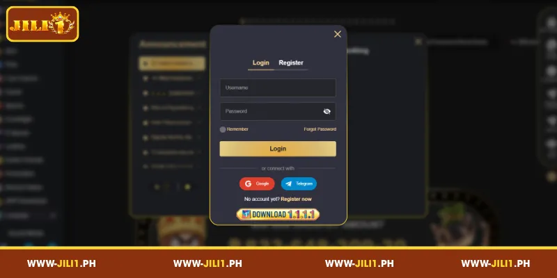 How to Complete the JILI1 Login Process