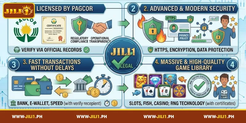 Is JILI1 Legal? A Detailed Explanation