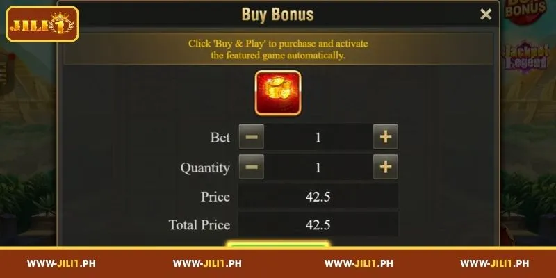 Key features of JILI1 Golden Empire