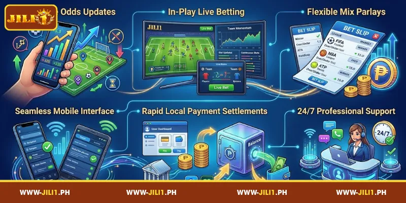 Standout Elements of the JILI1 Sports Platform