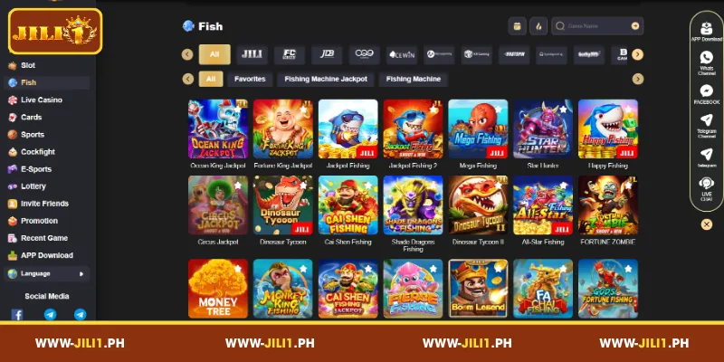 Top Fish Shooting Options and Features Available on JILI1