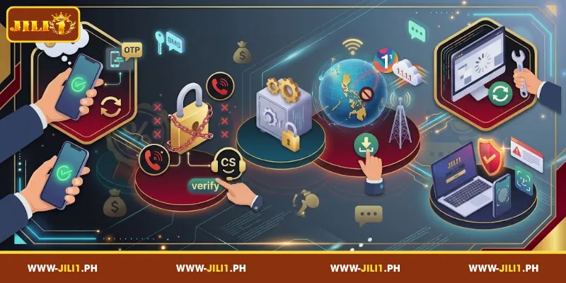 Troubleshooting Common Problems When Logging In to JILI1